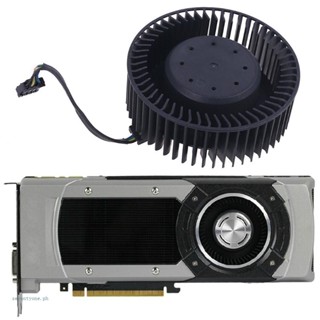 【seve*】พัดลมระบายความร้อนการ์ดจอ Bfb0712hf 65 มม. 12V 1 8A 4Pin สําหรับ NVIDIA GTX Titan GTX980 980Ti