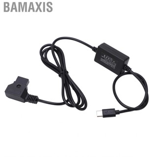 Bamaxis Type C To Tap Charging Cable  Power Cable   High Efficiency Plastic with Indicator Light for V Mount