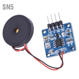 SN5 Piezoelectric การสั่นสะเทือน Tapping Sensor โมดูลการสั่นสะเทือนโมดูลสวิทช์ 5.0 V DC AD/DO