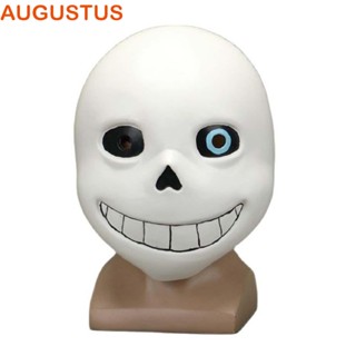 Augustus Sans Undertale หน้ากากพลาสติก พร็อพปาร์ตี้ญี่ปุ่น หน้ากากอุปกรณ์ประกอบฉาก หน้ากากเต็มหัว หน้ากากภาพยนตร์ เกม หน้ากากคอสเพลย์ มีฮู้ด