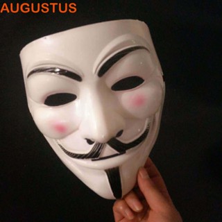 Augustus หน้ากากพลาสติก ธีม V สําหรับปาร์ตี้ Vendetta