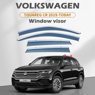 ที่บังแดดหน้าต่างรถยนต์ PC อุปกรณ์เสริม สําหรับ Volkswagen Touareg 7L 7P CR 2003-2023 4 ชิ้น