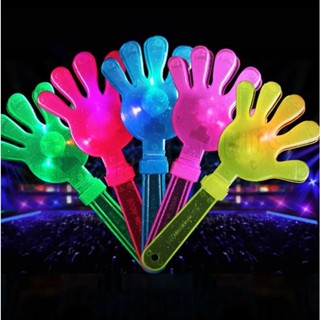 [ Featured ] ของเล่นปาล์มไฟแฟลชเรืองแสง / มือช็อตมือแปลกใหม่ Led Palm Slapper / แท่งไฟอิเล็กทรอนิกส์ / อุปกรณ์ประกอบฉากเชียร์คอนเสิร์ต / อุปกรณ์งานเลี้ยงวันเกิด งานแต่งงาน คริสต์มาส