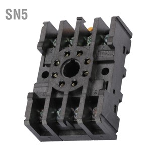 SN5 PF085A 300V 7A 8Pin Rail Mount รีเลย์กำลังไฟฐานยึดซ็อกเก็ต