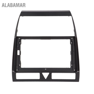 ALABAMAR 9in แผงนำทางกรอบฝาครอบอุปกรณ์ตกแต่งภายในรถยนต์สำหรับ A6 C5 2002-2006