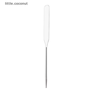 [little.coconut] ไม้พายผสมครีมรองพื้น สเตนเลส สําหรับแต่งหน้า