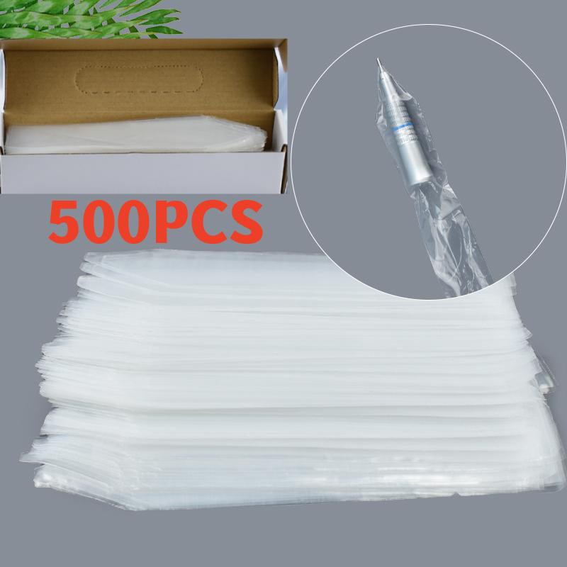 500 ชิ้น ทันตกรรม อัลตราโซนิก เครื่องชั่ง ที่จับ ปลอก อเนกประสงค์ ความเร็วสูง ต่ํา ปลอกแฮนพีช ฝาครอบป้องกัน แบบใช้แล้วทิ้ง