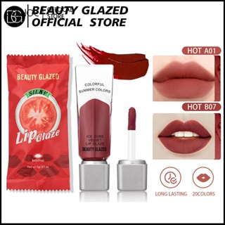 ความงามเคลือบ 20 สีกันน้ำ Long Lasting Lip Tint Lip Glaze Matte Liquid Lip Gloss ลิปสติกเครื่องสำอาง-eelhoe