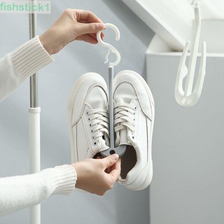Fishstick1 ราวตากผ้า 360°ชั้นวางรองเท้า แบบหมุนได้ สําหรับจัดระเบียบตู้เสื้อผ้า