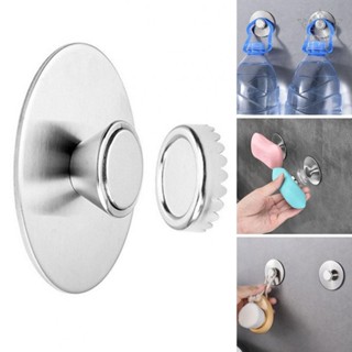 【FUNWD】1 Piece Set Portable New Magnetic Soap Rack Kitchen Bathroom Wall Mount Storage