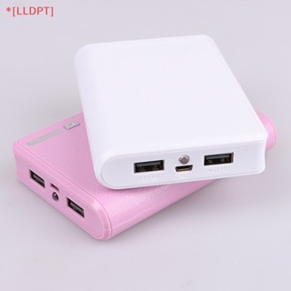 [LLDPT] ใหม่ กล่องเคสชาร์จ USB คู่ 5V 4*18650 DIY