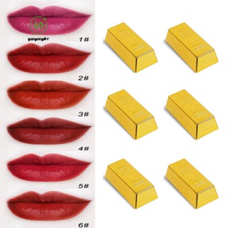 Lakerain ลิปสติก เนื้อแมตต์กํามะหยี่ ติดทนนาน กันน้ํา 6 สี 2