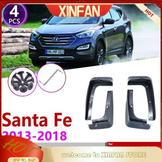 Xinfan บังโคลนรถยนต์ สําหรับ Hyundai Santa Fe ix45 2013~2018