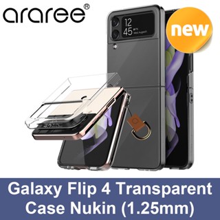 Araree Galaxy Z Flip 4 Transparent Case Nukin 1.25mm Korea