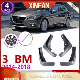 Xinfan บังโคลนรถยนต์ สําหรับ Mazda 3 BM Axela Hatchback 2014~2018