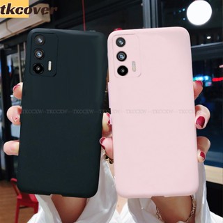 เคสโทรศัพท์มือถือแบบนิ่ม TPU ผิวด้าน บางมาก สีแคนดี้ สําหรับ Realme GT Neo 5 3T 2 2T GT Master Edition Q3 Pro