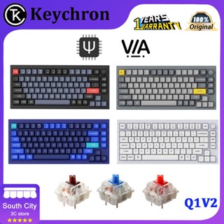 Keychron Q1 V2 ลูกบิดคีย์บอร์ด RGB มีไฟแบ็คไลท์ QMK