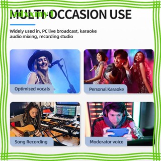 [เครื่องผสมเสียง, ตัวควบคุมมิกเซอร์เสียง พร้อมความละเอียดเสียง 16 บิต 48KHz, การเชื่อมต่อง่าย, เครื่องผสมเสียงดิจิตอล 2 ช่อง สําหรับพอดคาสต์, KTV