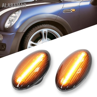 ALABAMAR Side Marker Light เลนส์รมควัน PC LED ทนความร้อนด้านข้างไฟแสดงสถานะสำหรับ R55 R56 R57 R58 R59