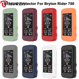 Myron ซิลิโคนนิ่ม กันชนหน้าจอ กันชน อุปกรณ์เสริม สําหรับจักรยาน Bryton Rider 750