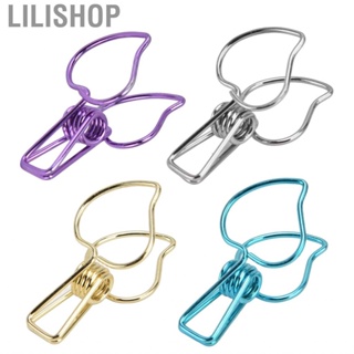 Lilishop Small Metal Clips Binder Multipurpose for  Documents Tickets