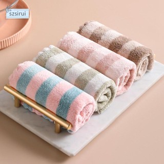 [szsirui] ผ้าขนหนู ใช้ซ้ําได้ สําหรับเช็ดจาน หม้อ กระทะ