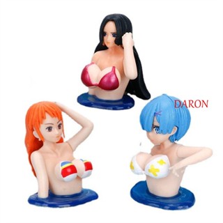 Daron โมเดลฟิกเกอร์ Nami Boa Hancock Rem ของเล่น ของขวัญวันเกิด สําหรับแฟนคลับ