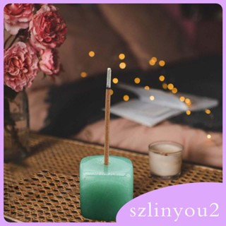 [szlinyou2] ที่จับขี้เถ้าคริสตัล ทรงสี่เหลี่ยม สําหรับบ้าน เล่นโยคะ ของขวัญ