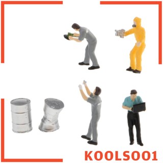 [Koolsoo1] โมเดลฟิกเกอร์ รูปคน สเกล 1:64 สําหรับสถาปัตยกรรม รถไฟ