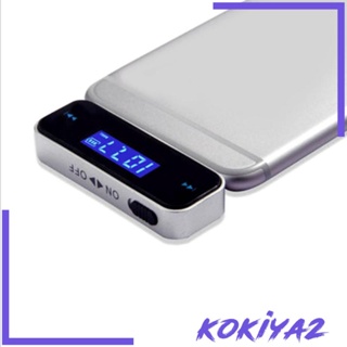 [Kokiya2] เครื่องเล่น MP3 FM ไร้สาย หน้าจอ LCD สําหรับรถยนต์