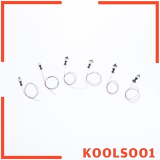 [Koolsoo1] โคมไฟถนน Led สเกล HO 1:100 ขนาด 1.3 ซม. สําหรับโมเดลรถไฟ 10 ชิ้น