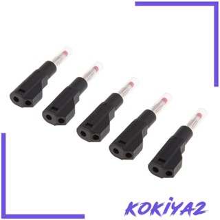 [Kokiya2] ปลั๊กกล้วยเชื่อมต่อสายไฟ 4 มม. 5 ชิ้น