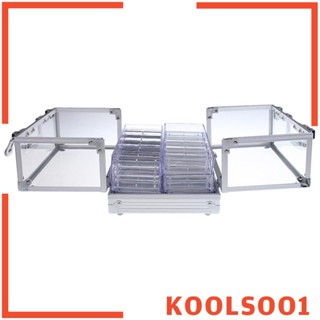 [Koolsoo1] กล่องเก็บของอะคริลิคใส พร้อมชั้นวาง 6 ชั้น 600 ชิ้น