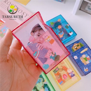 Tarsureth กล่องพลาสติกใส สําหรับใส่รูปภาพ DIY