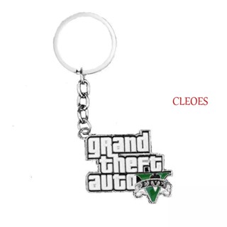 พวงกุญแจ จี้เกม GTA V CLEOES เหมาะกับของขวัญวันเกิด สําหรับผู้ชาย