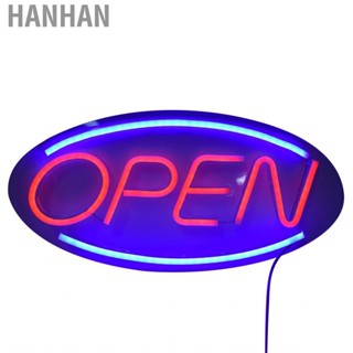 Hanhan Neon Light Red And Blue USB Power OPEN Sign Lights For Commercial Shops Hot