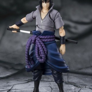 พร้อมส่ง Bandai Soul SHF S.H. ฟิกเกอร์โมเดล นารูโตะ Shippuden Uchiha Sasuke 2.0 สําหรับตกแต่ง