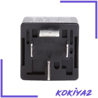 [Kokiya2] ซ็อกเก็ตปลั๊กรีเลย์ 12V 80A สําหรับรถยนต์ รถบรรทุก