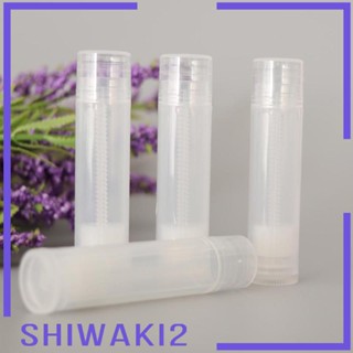 [Shiwaki2] ขวดเปล่า สําหรับใส่เครื่องสําอาง ลิป 5 กรัม 25 ชิ้น