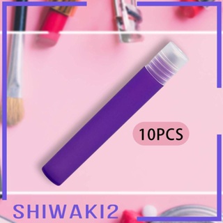 [Shiwaki2] ขวดน้ํามันหอมระเหยเปล่า พร้อมลูกบอลเหล็ก 10 มล. 10 ชิ้น