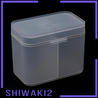 [Shiwaki2] ที่ใส่สําลีเช็ดเล็บ อเนกประสงค์ แบบใส