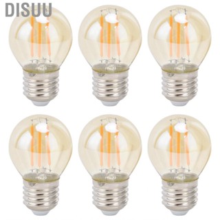 Disuu Filament Bulb  6Pcs Light for Bedroom Office Home Hotel