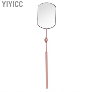 Yiyicc Eyelash Extension Mirror  Folding Stainless Steel Portable for Makeup