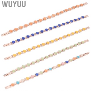 Wuyuu Magnetic Bracelet  Delicate Titanium Steel Firm Sturdy Wear Resistant Stylish for Dating Party