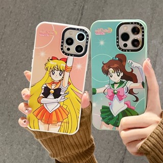 【Sailor Moon】casetify เคสโทรศัพท์มือถือ ซิลิโคนนิ่ม TPU กันกระแทก ลายเซเลอร์มูน แฟชั่น สําหรับ iPhone 14 Pro 14Pro Max 13 Pro 12 14 plus11 Pro Max XR X XS Max 7 8 Plus