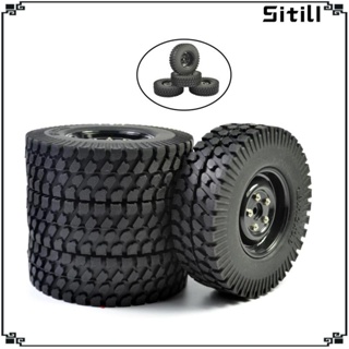 [ขาตั้ง] ยางล้อรถ 4 ชิ้น สําหรับอัพเกรดรถไต่หินบังคับ 1/10 Axial SCX10