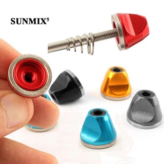 [ Premium Quick Release Axle Skewer Hub Nut M5 สําหรับจักรยานเสือภูเขา