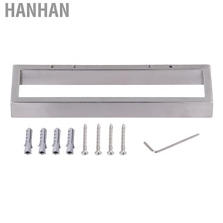 Hanhan Bathroom Towel Closet Stainless Steel Shelves Wall Mounted Rack