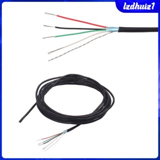 [Lzdhuiz1] สายเคเบิลปิ๊กอัพ 4 ตัวนํา 24 AWG DIY สําหรับกีตาร์