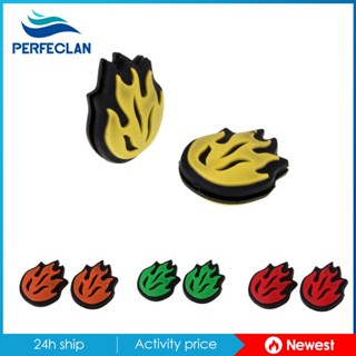 [Perfeclan] โช้คอัพไม้เทนนิส ซิลิโคน กันกระแทก สีแดง 2 ชิ้น